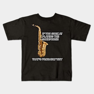 SuckSax Kids T-Shirt